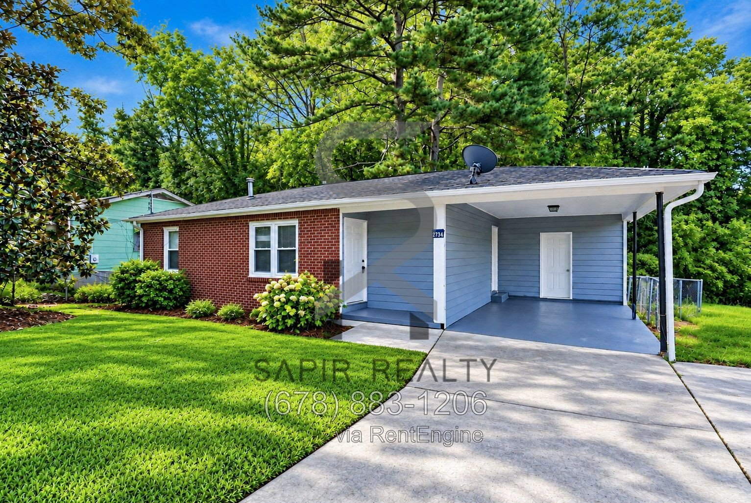 3 Bedroom Rental – 2734 Browntown Road Northwest, Atlanta, GA, 30318