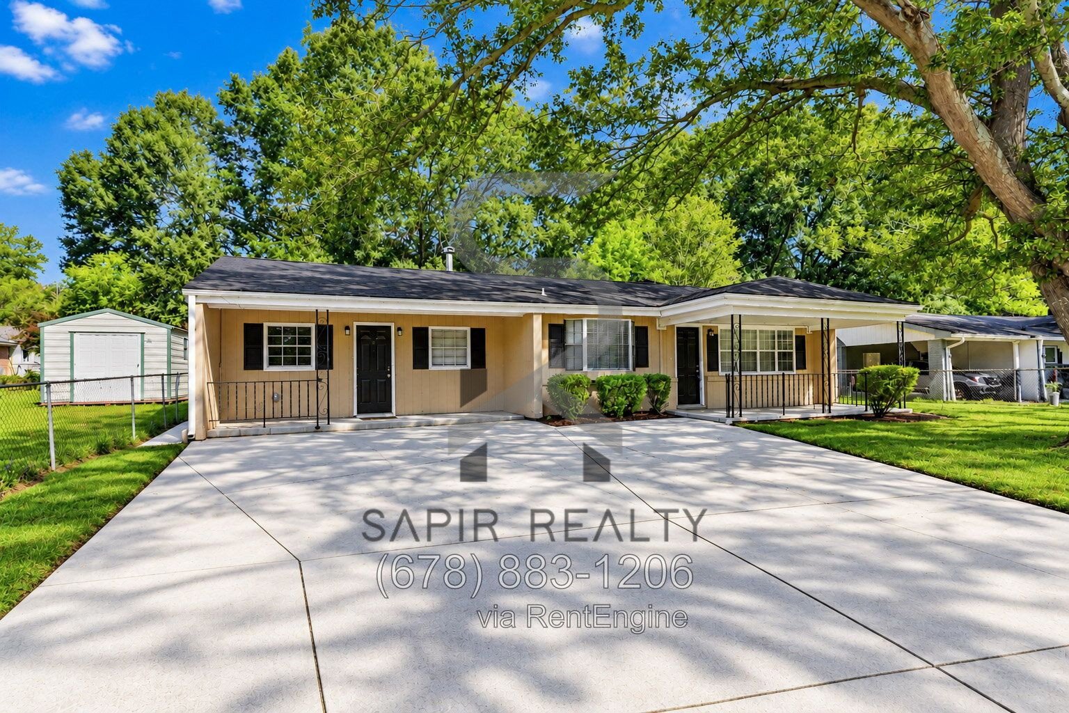 3 Bedroom Rental – 501 Ridgecrest Drive, Riverdale, GA, 30274